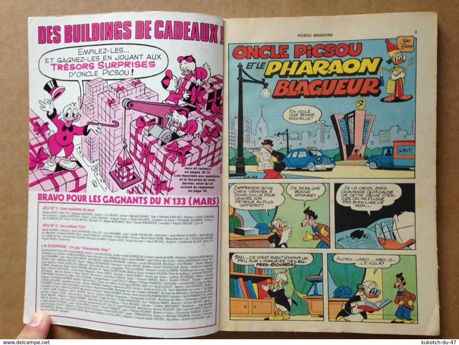 Disney - Picsou Magazine ° Année 1983 - N°137 (avec Grand Défaut D'usure) - Picsou Magazine