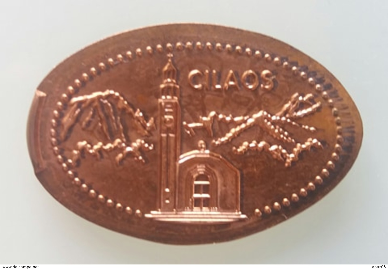 La Réunion - Cilaos - Pièces écrasées (Elongated Coins)
