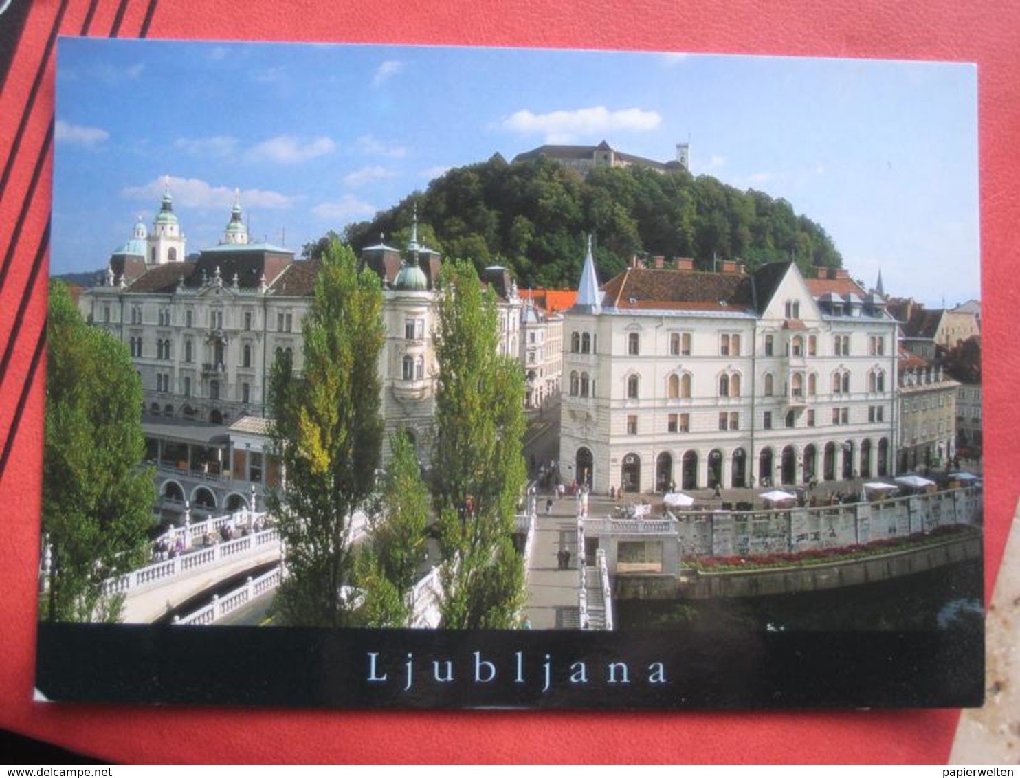 Ljubljana / Laibach - Tromostovje - Slovénie