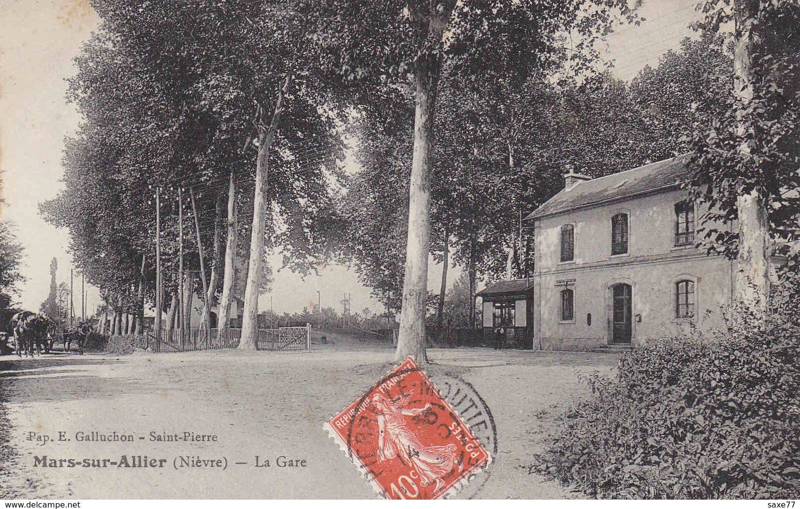 MARS Sur ALLIER - La Gare - Autres & Non Classés