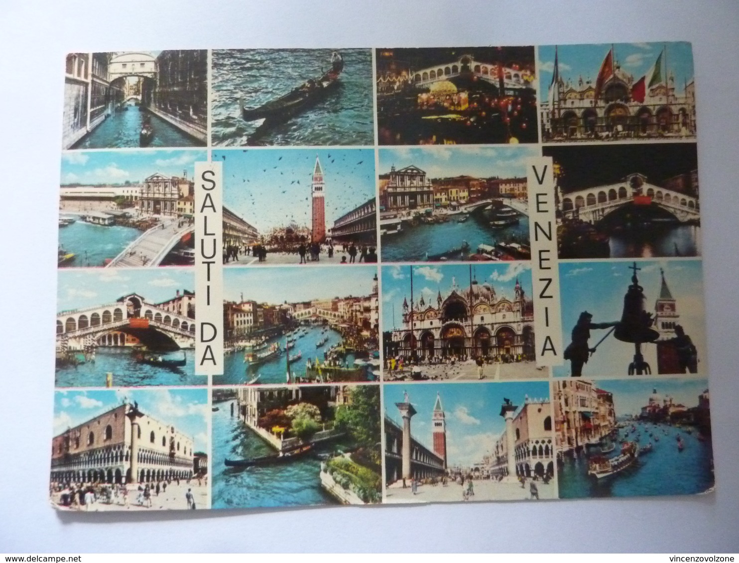 Cartolina Viaggiata "SALUTI DA VENEZIA" 1981 - Venezia