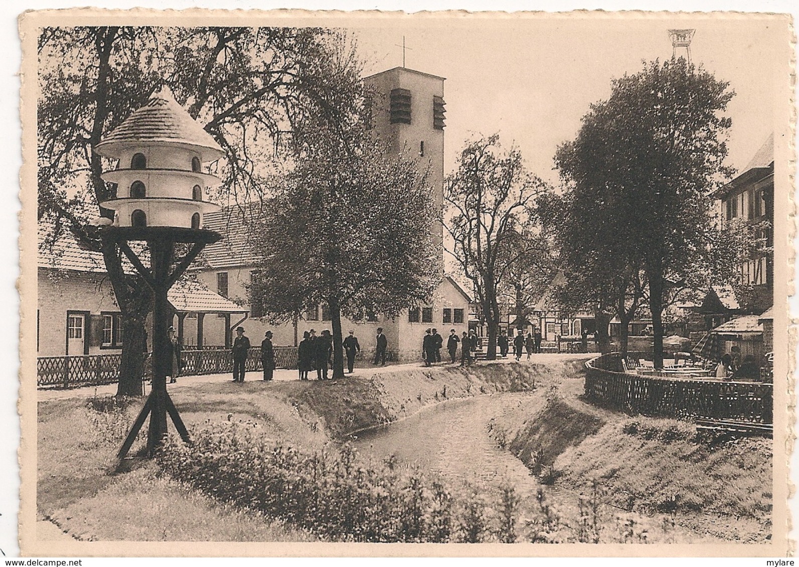 Cpm Belgique Liège Expo 1939 Au Gay Village Mosan - Luik