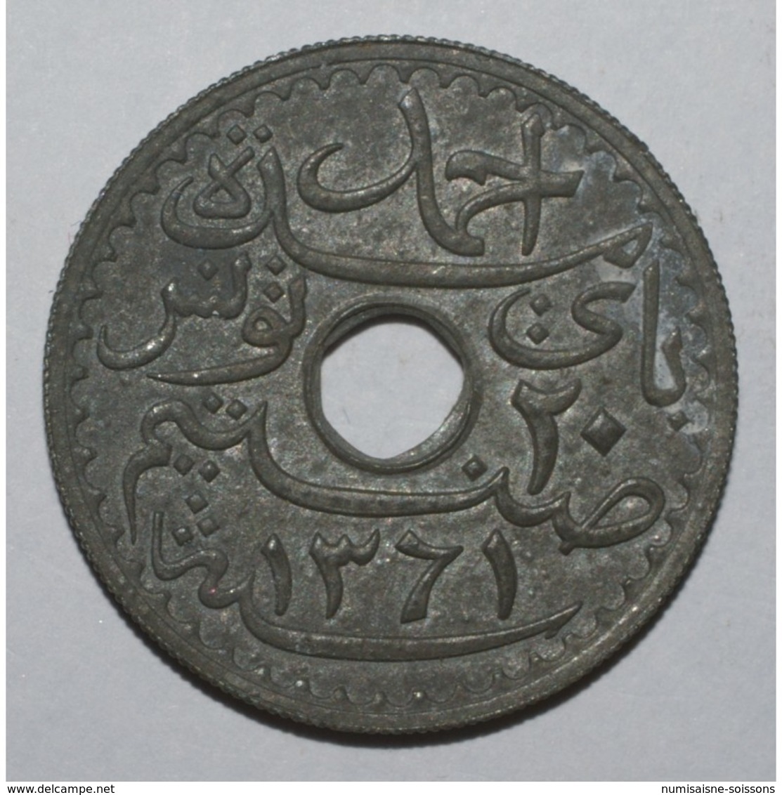 TUNISIE - 20 CENTIMES 1942 - TTB - Tunisia