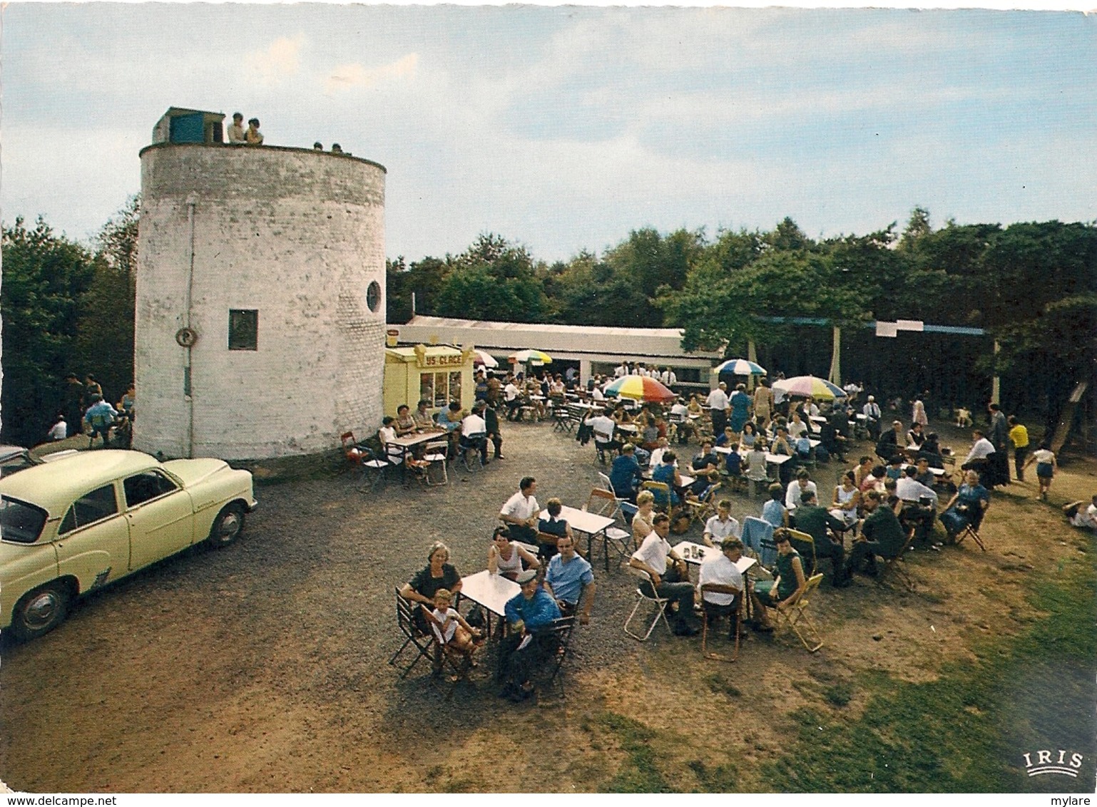 Cpm Belgique Kluisberg-Orroir Restaurant " De Ujtkikioren " - Autres & Non Classés