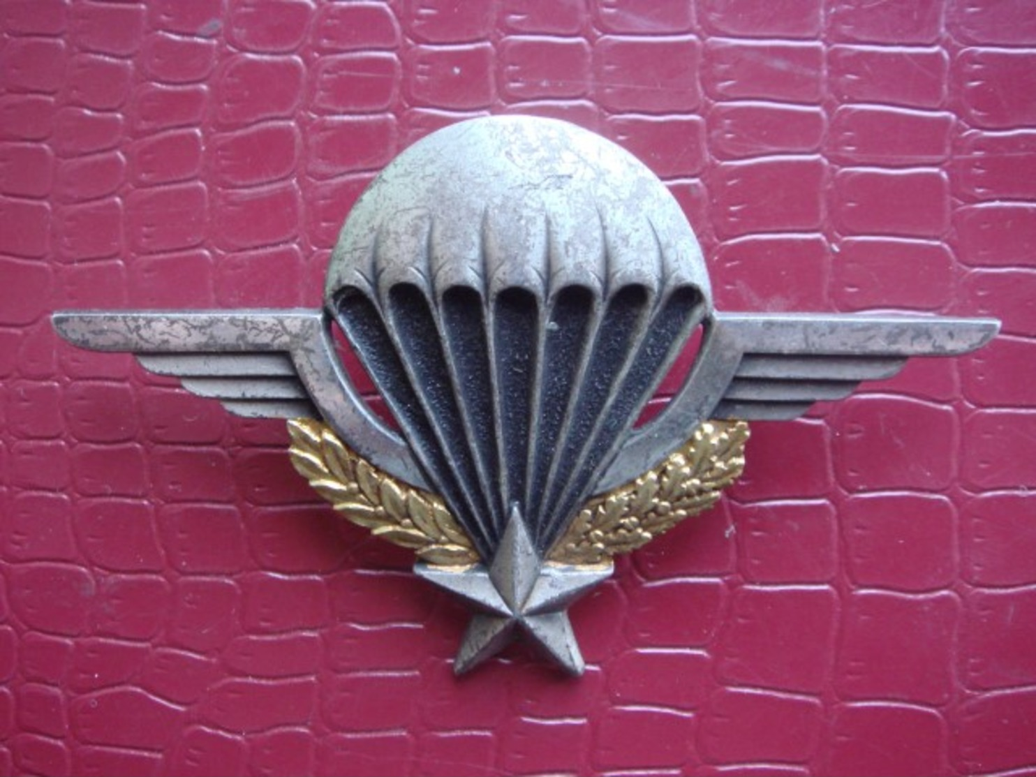 Brevet Parachutiste Matriculé ( Année 1964 ) . Drago Romainville - Army