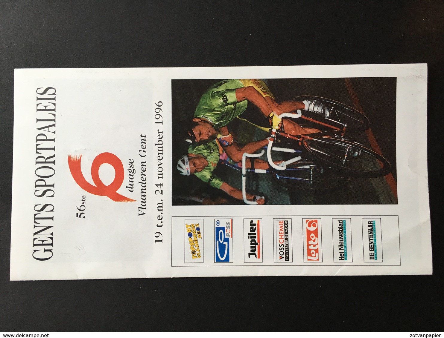 GAND - GENT - 6 Dagen - Wielrennen - Cyclisme - Piste - Programmes