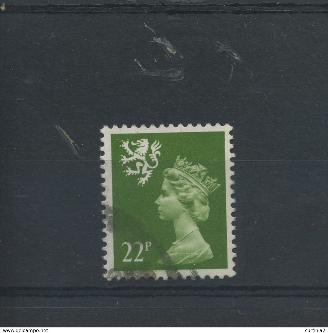 STAMPS - SCOTLAND - S48 22p TYPE II (EYE JOINED) FINE USED - Scotland