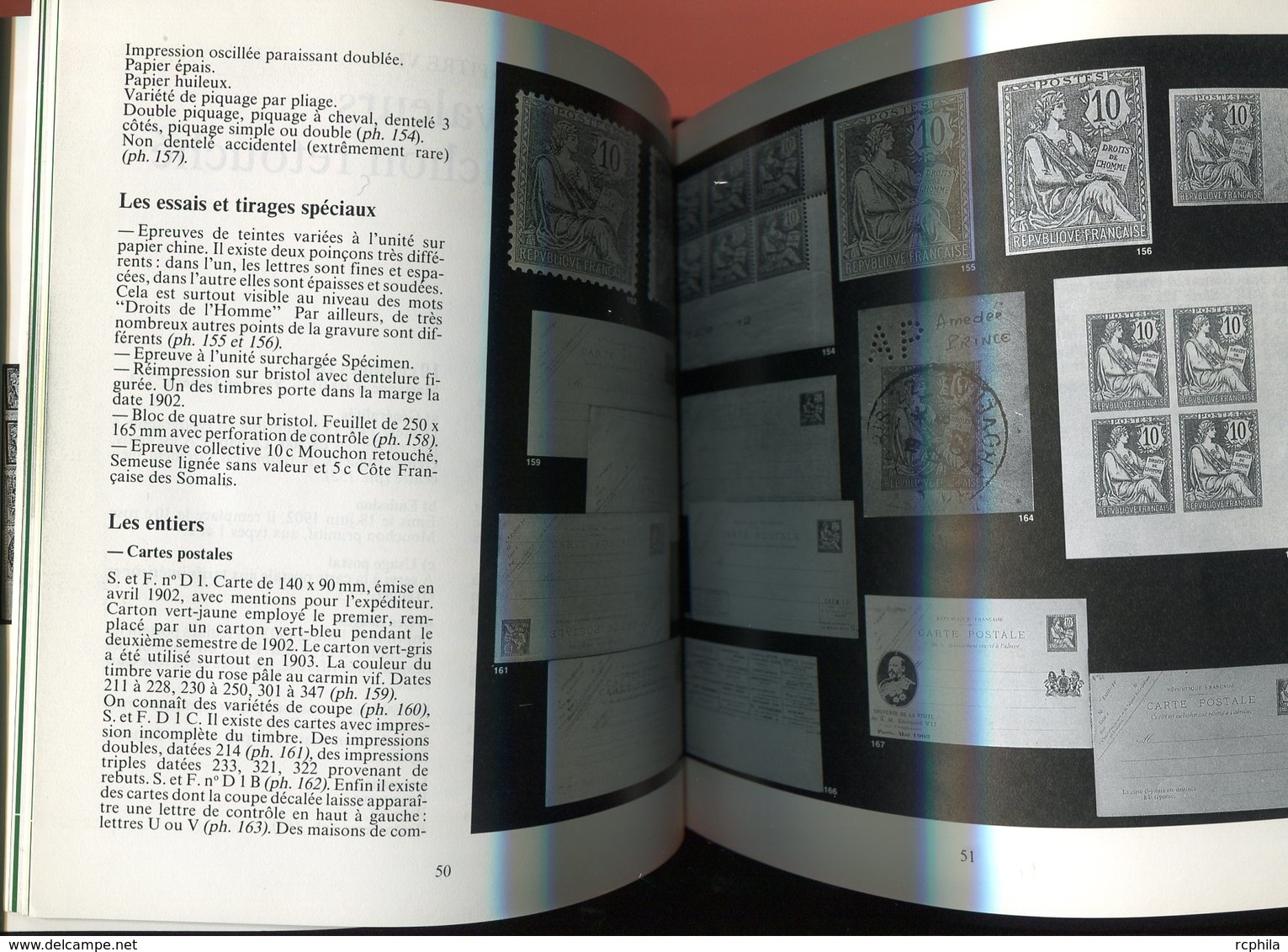 RC 11272 FRANCE LIVRE J. E MOUCHON " DROITS DE L'HOMME " FRANCE ET BUREAUX FRANÇAIS A L'ETRANGER - Philatélie Et Histoire Postale