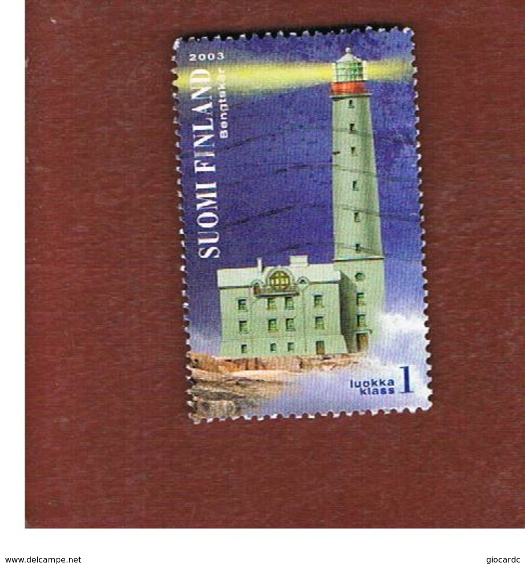 FINLANDIA (FINLAND) -  SG   MS1715  -    2003   GULF OF FINLAND: LIGHTHOUSES (BENGTSKAR) FROM BF     -       USED ° - Usati