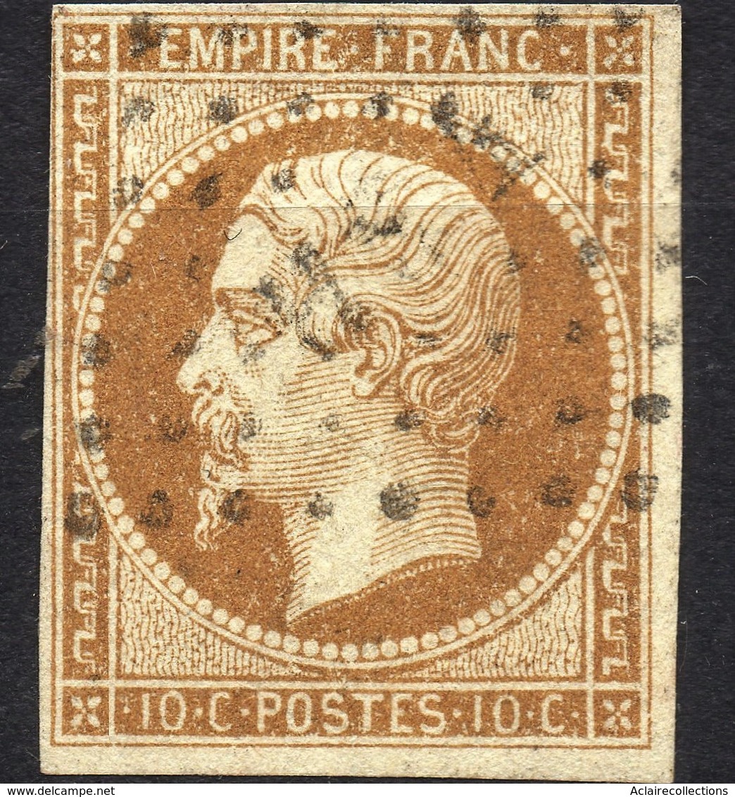 NAPOLEON ND N° 13Bb  BRUN OB. PC   TB - 1853-1860 Napoléon III