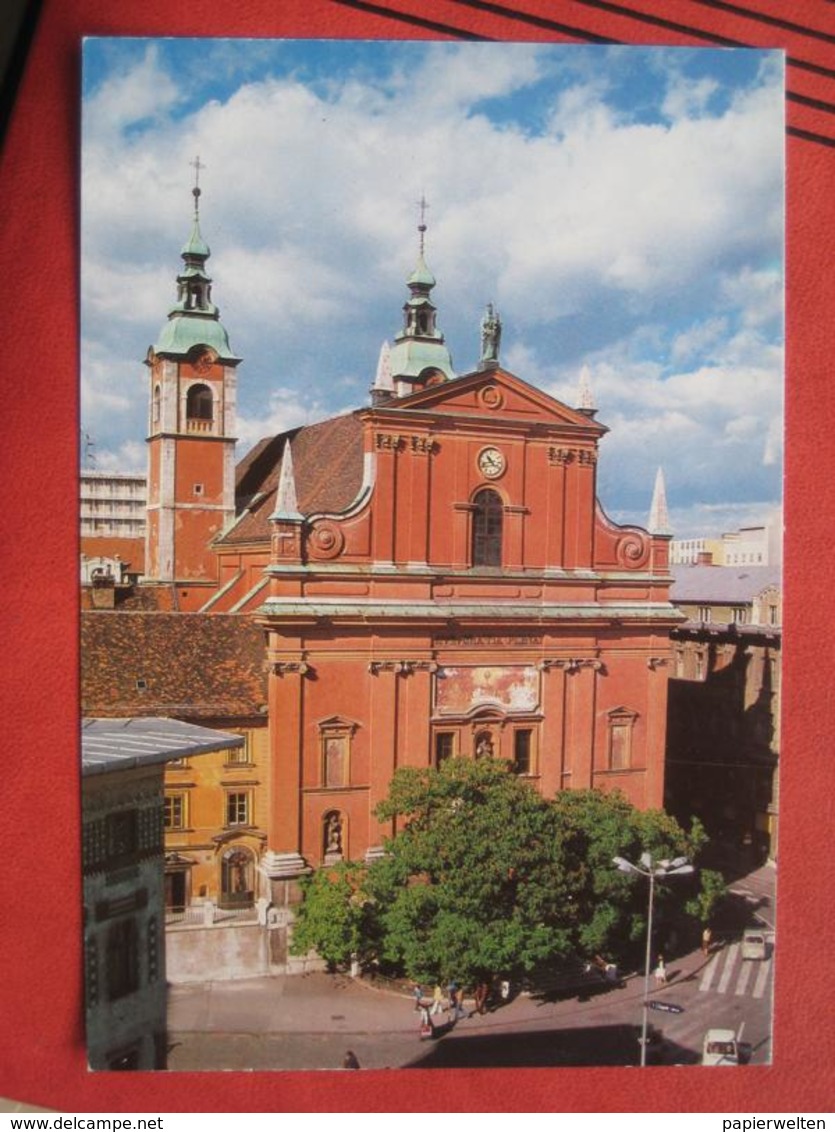 Ljubljana / Laibach - Franziskaner Kirche - Slowenien