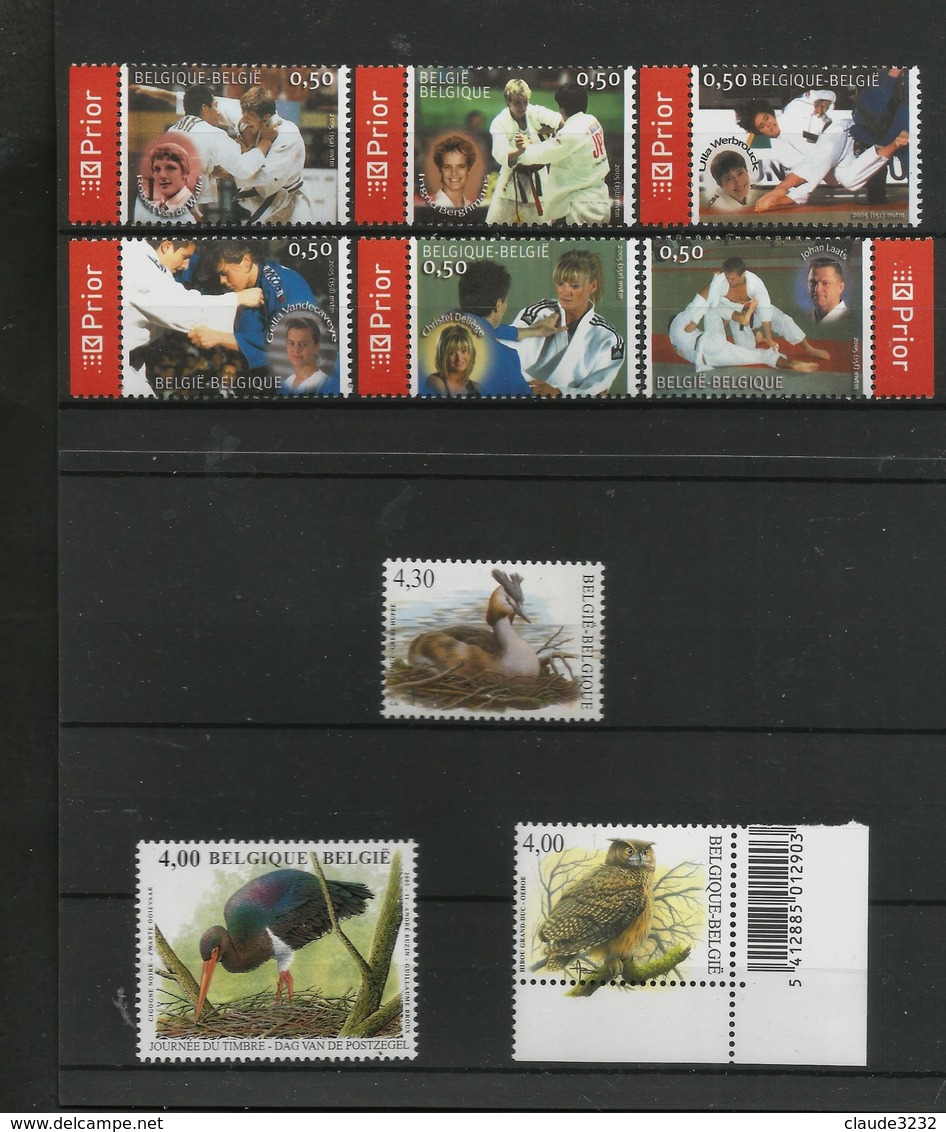 6.Belgique : Timbres Neufs** - Collections