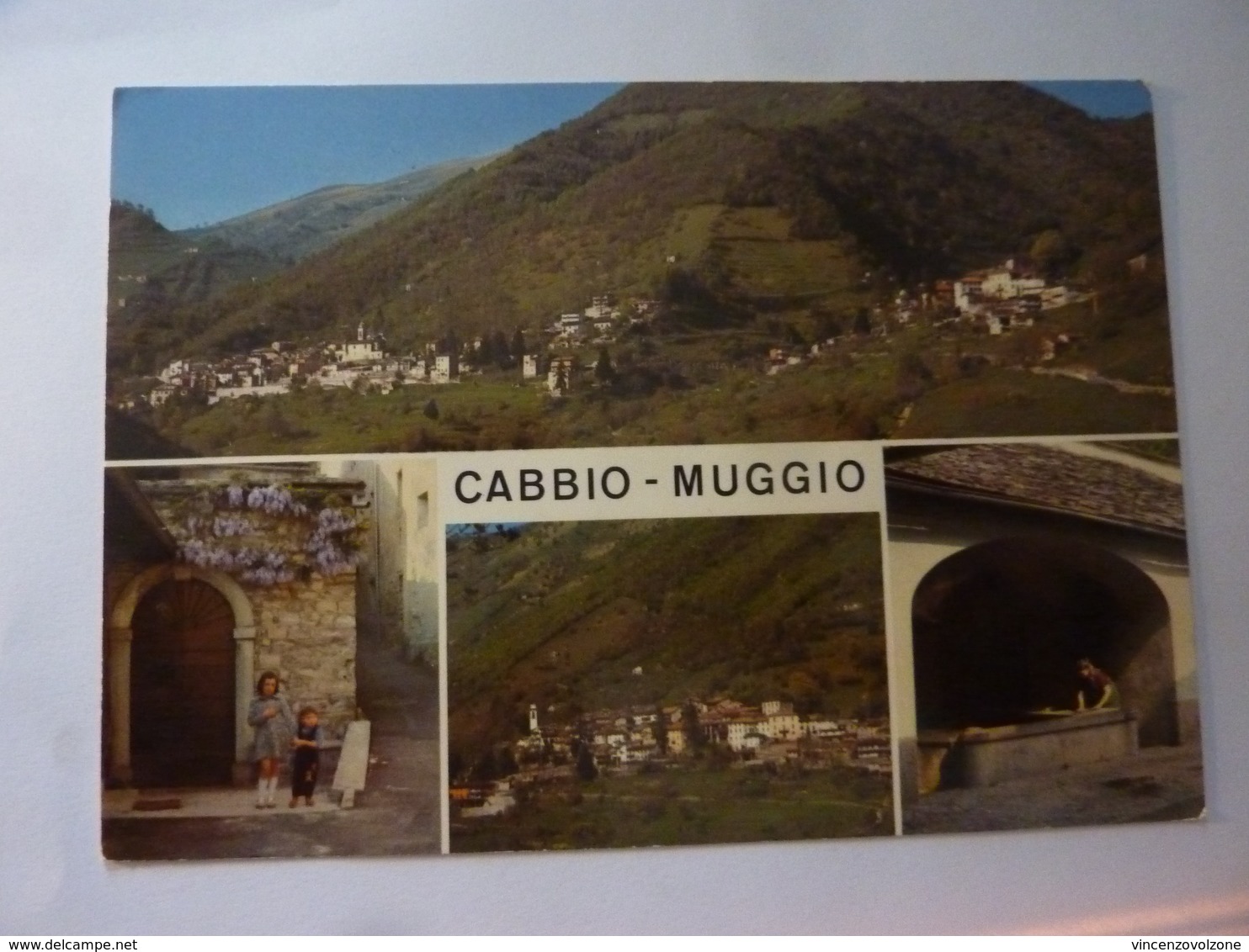 Cartolina "CABBIO -  MUGGIO" - Muggio