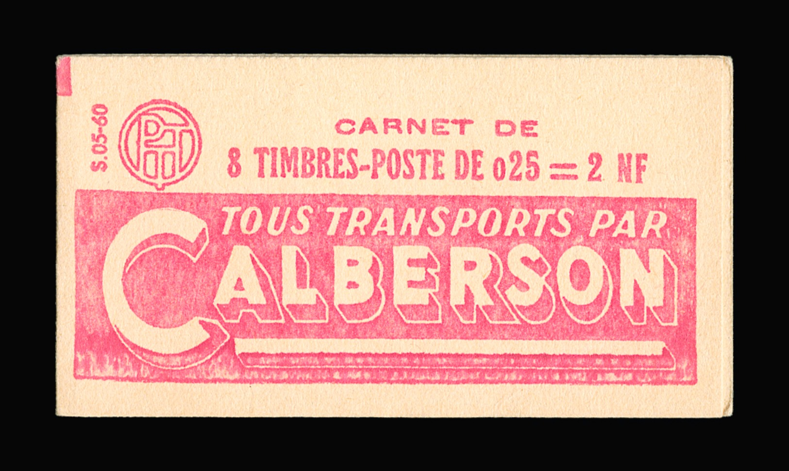 FRANCE CARNET N° 1263-C1 Decaris (II) Série 05-60. Carnet De 8 Timbres. Neuf **. Pub Calberson. Cote Yvert 50 €. TTB - Autres & Non Classés