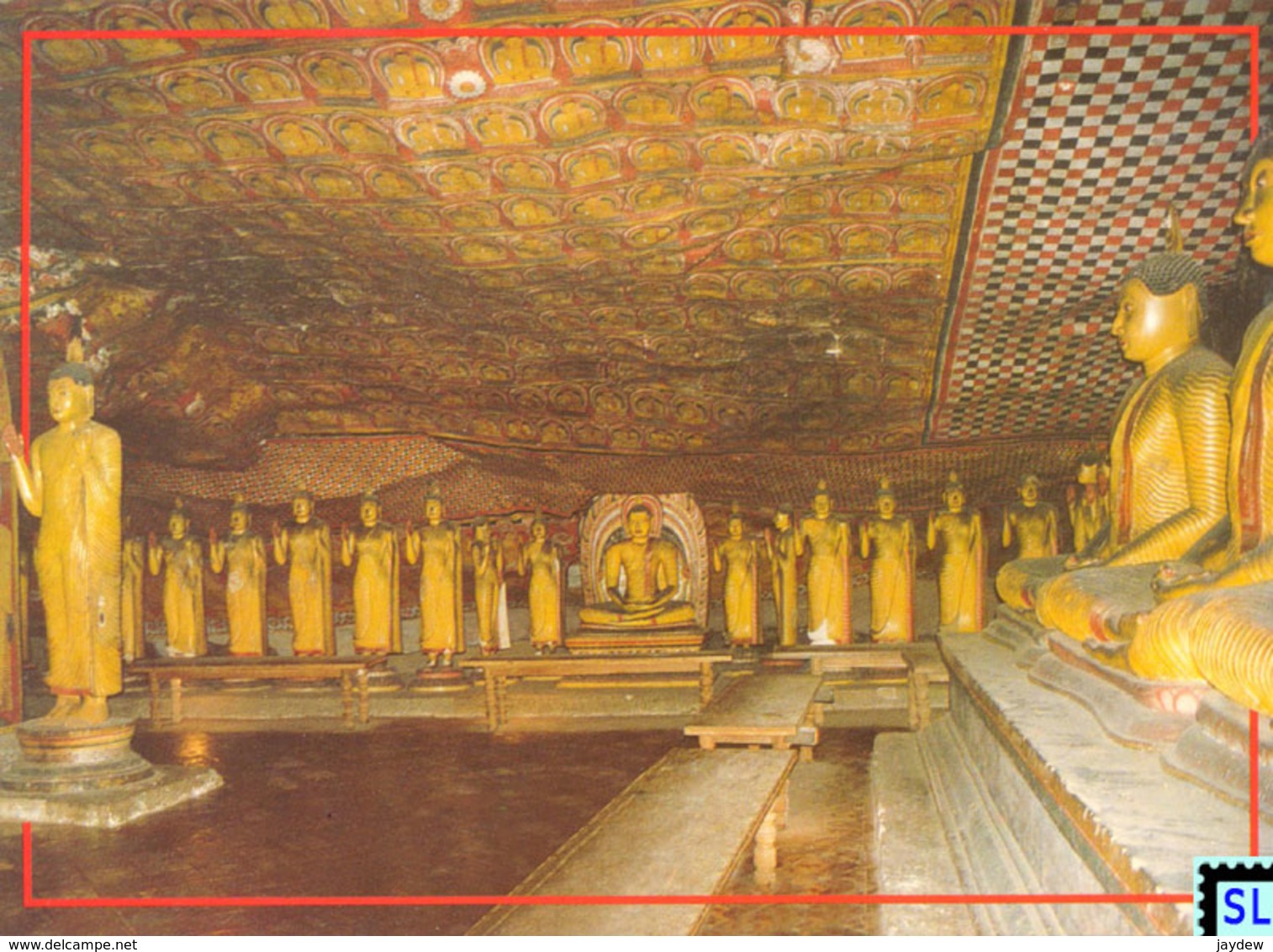 Sri Lanka Postcards, Dambulla, Cave Temple, UNESCO, Postcrossing - Sri Lanka (Ceylon)