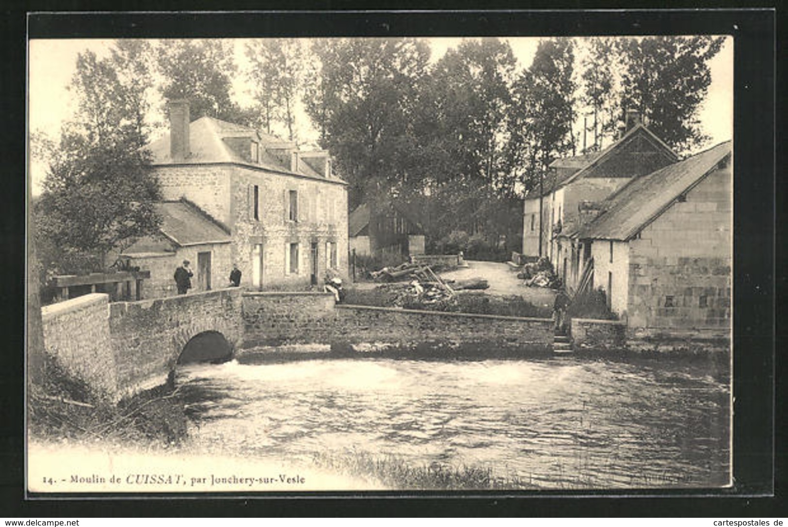 CPA Jonchery-sur-Vesle, Moulin De Cuissat - Jonchery-sur-Vesle