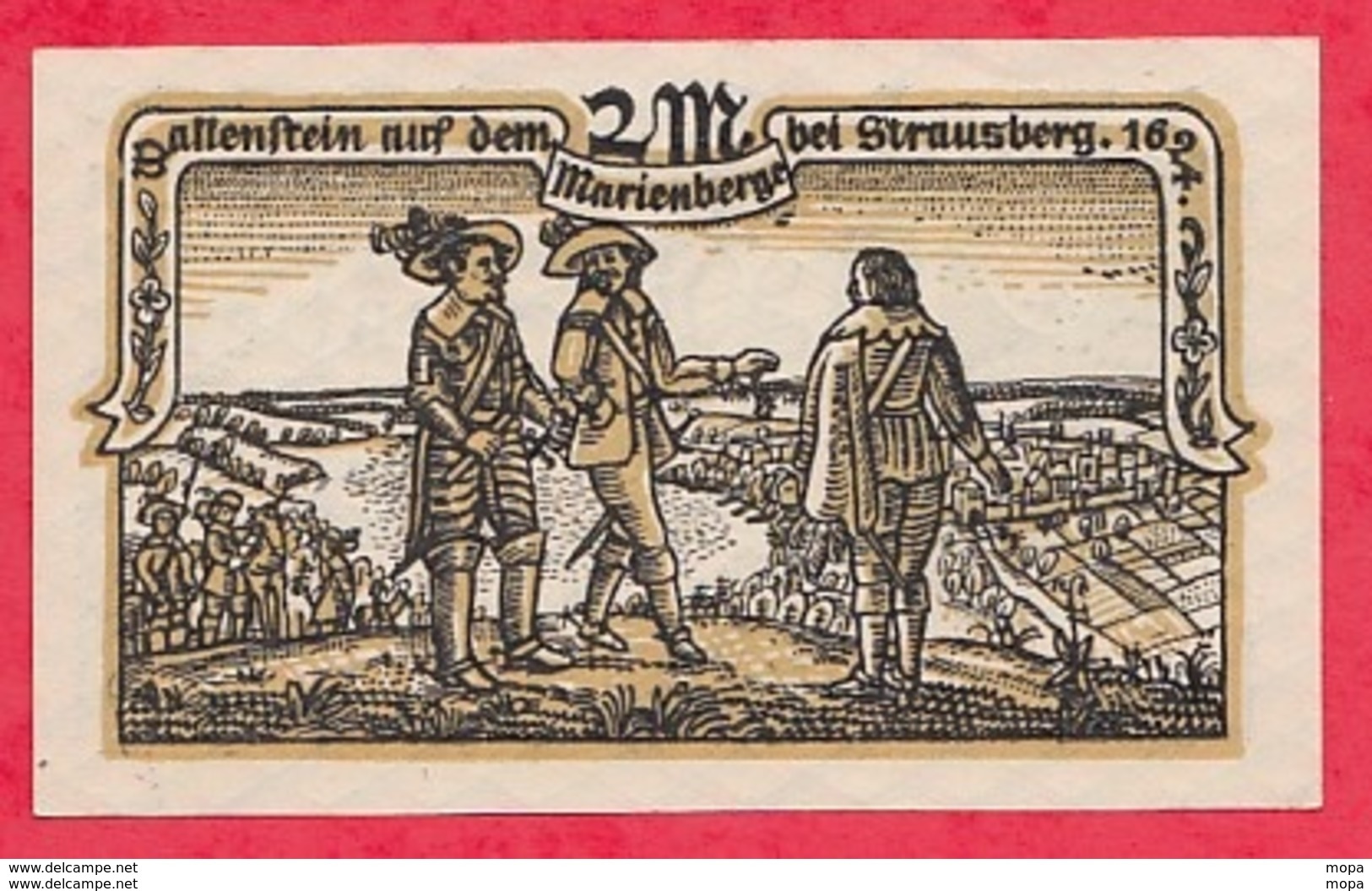 Allemagne 1 Notgeld 2 Mark  Stadt Strausberg état Lot N °3038 - Collections