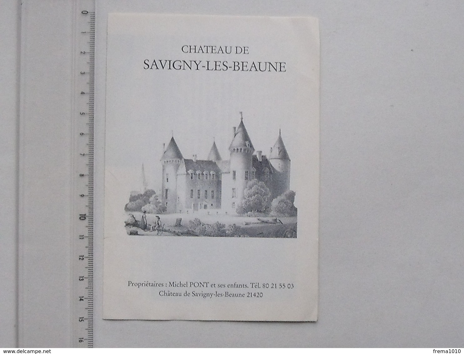 SAVIGNY-LES-BEAUNE 21 Château: Publicité Dépliant 4 Pages - Musée: Moto Voiture ABARTH Aéronautique - Cellier Volnaysien - Publicités