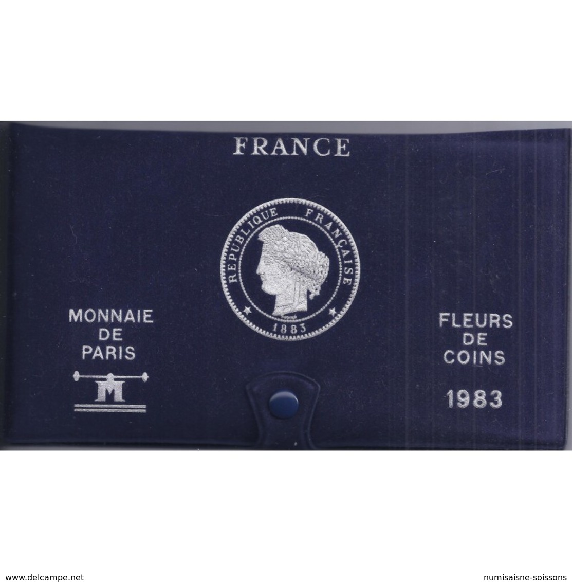 COFFRET FLEUR DE COIN 1983 TRANCHE A - - Autres & Non Classés