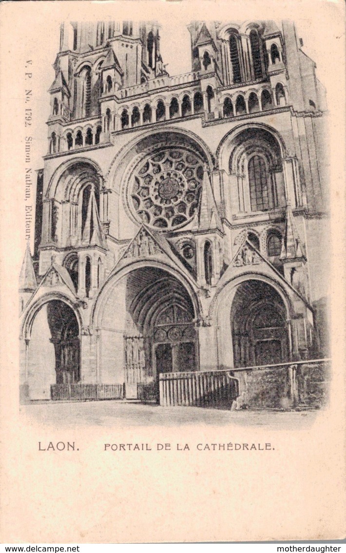 LAON PORTAIL DE LA CATHEDRALE - Laon