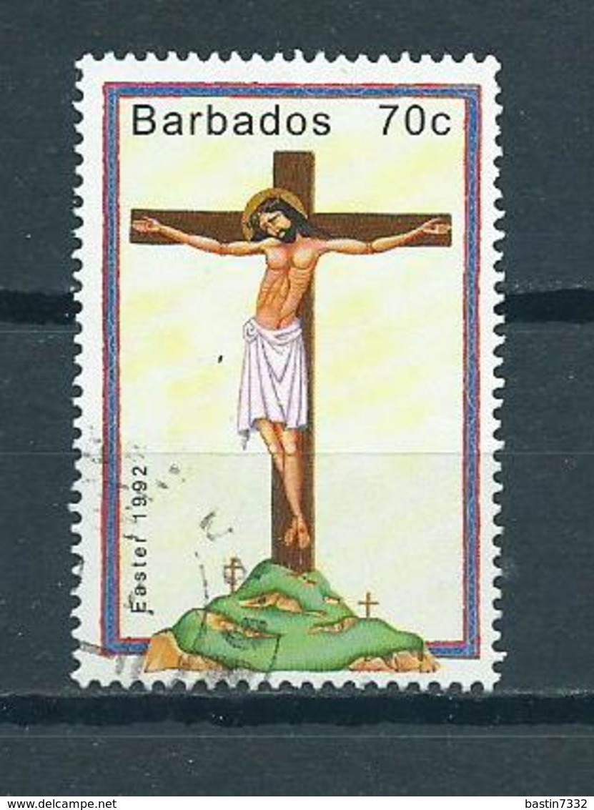 1992 Barbados 70 Cent Easter,pasen Used/gebruikt/oblitere - Barbados (1966-...)