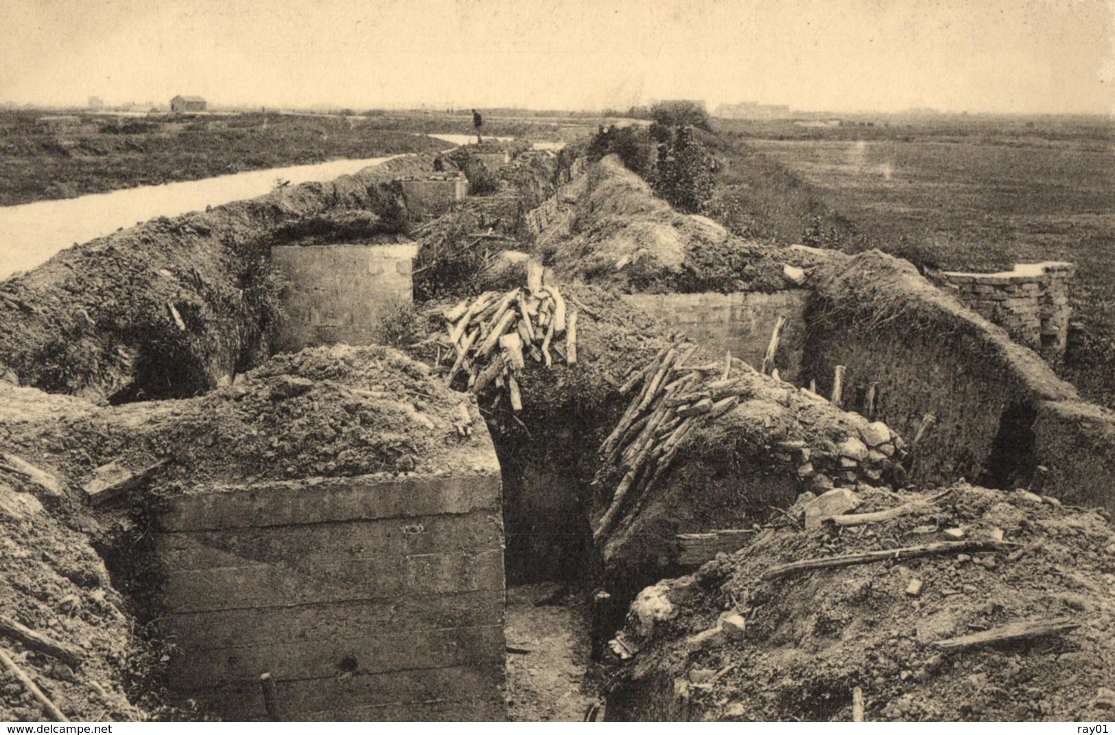 BELGIQUE - FLANDRE OCCIDENTALE - DIKSMUIDE - DIXMUDE - Le Boyau De La Mort - De Doodengang - Pendant La Remise En état.. - Diksmuide