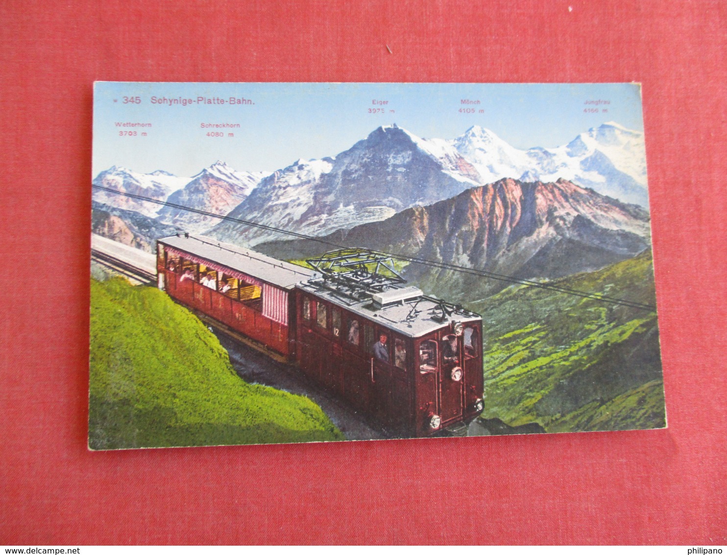 > Switzerland > Trolley Schynige Platte Bahn Ref 3129 - Other & Unclassified