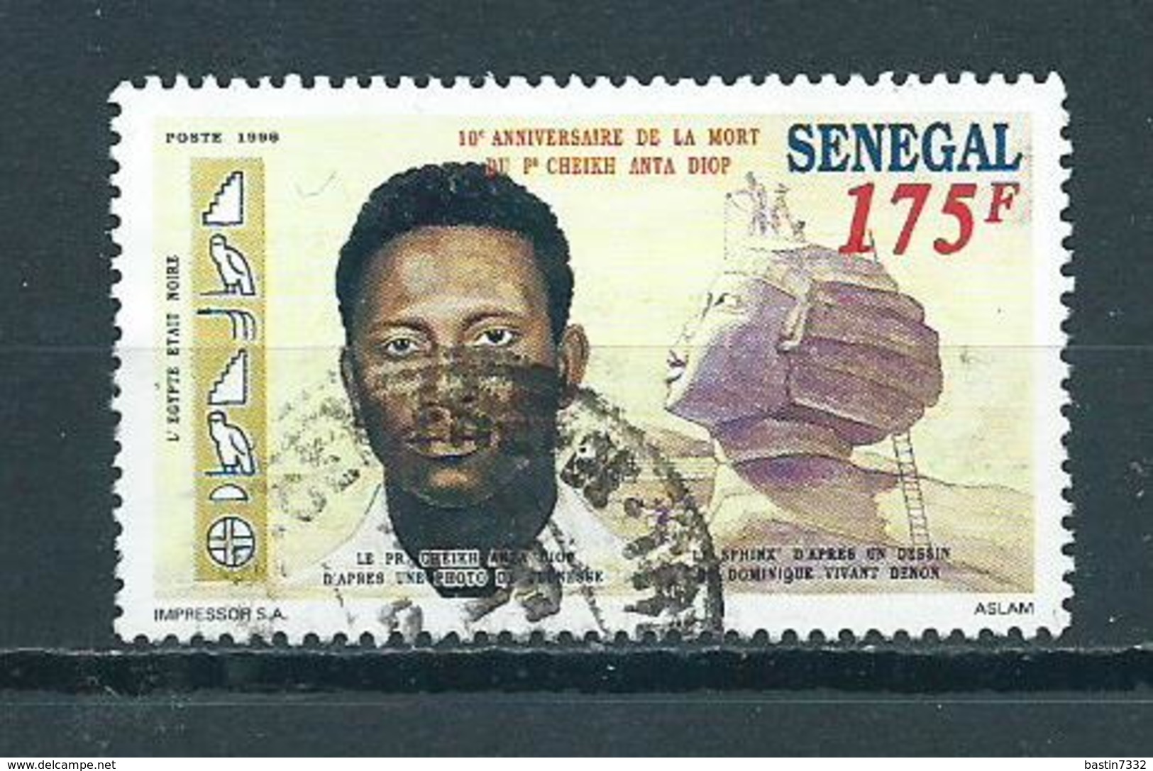 1996 Senegal C.A Diop 175F. Used/gebruikt/oblitere - Senegal (1960-...)