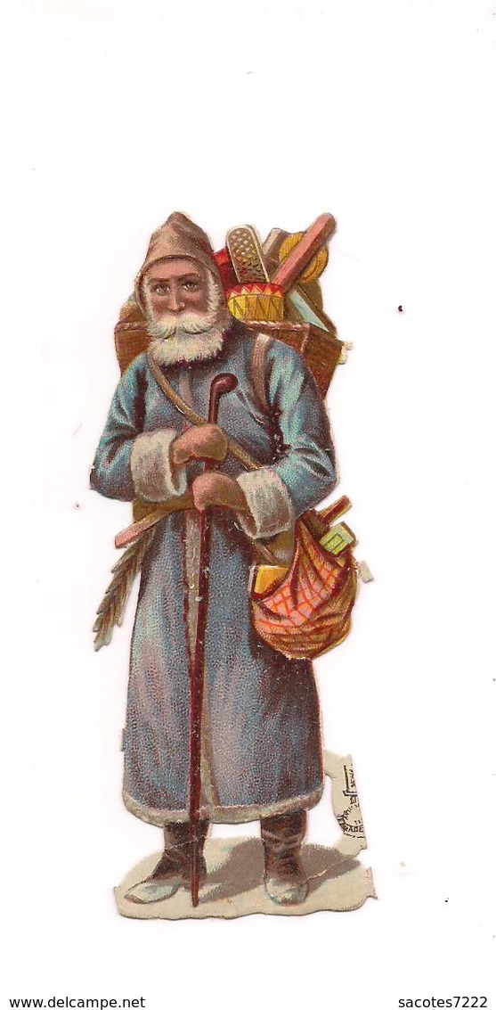 DECOUPI GAUFFRE PERE NOEL - - Motif 'Noel'