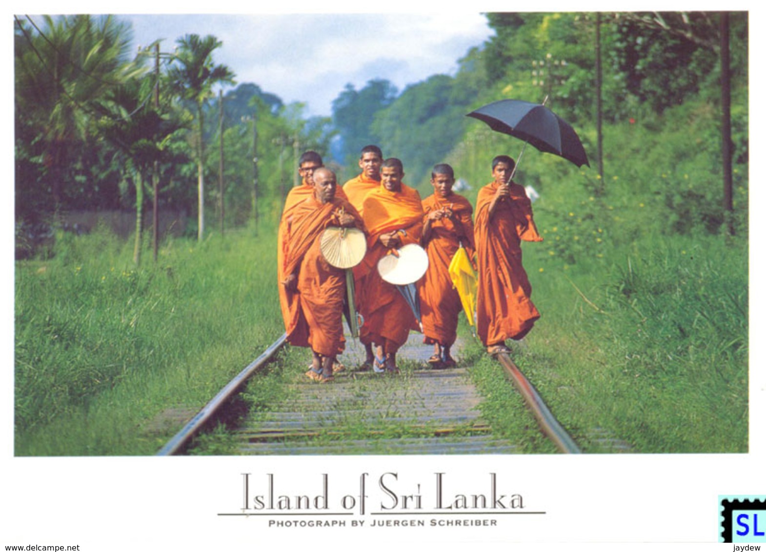 Sri Lanka Postcards, Buddhist Monks, People, Postcrossing - Sri Lanka (Ceylon)