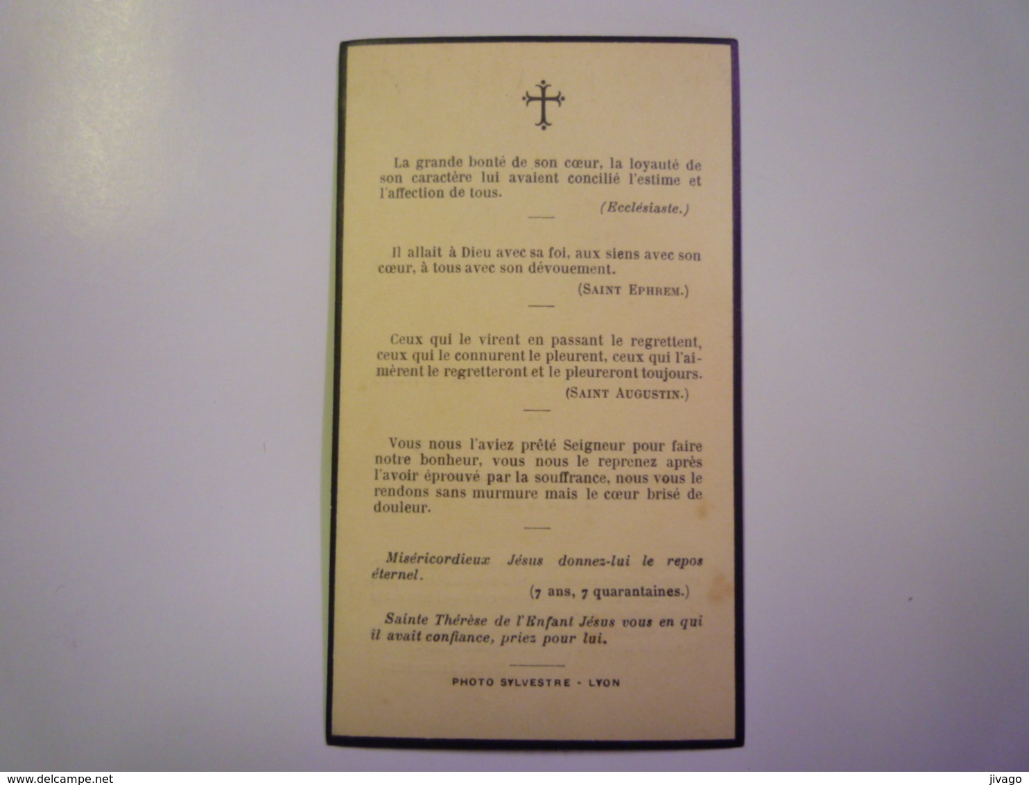 FAIRE-PART De Décès De  M. Georges De  COURCEL  1931    - Décès