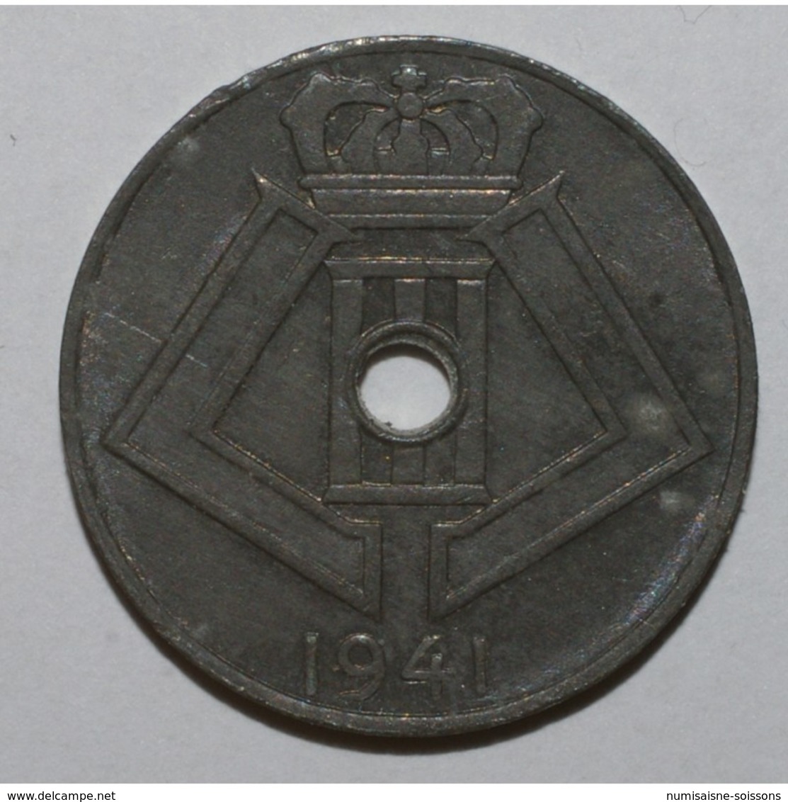 BELGIQUE - KM 123 - 5 CENTIMES 1941 - TTB - - 5 Centimes