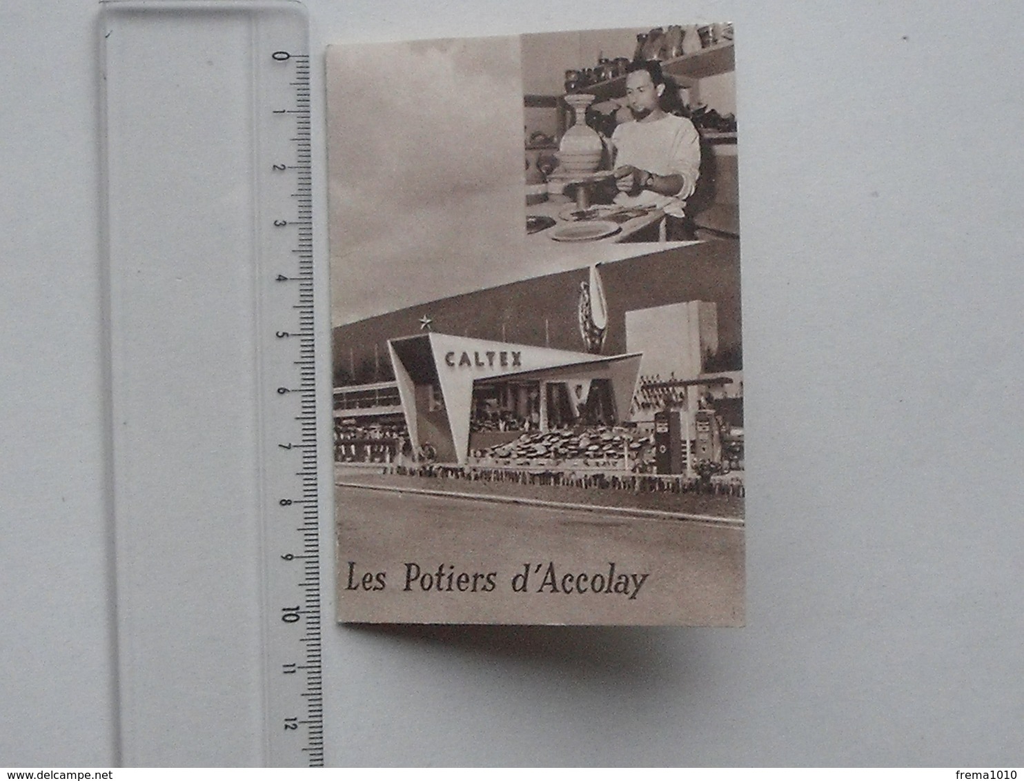 LES POTIERS D'ACCOLAY: Publicité + Bon De Garantie D'étanchéité 1964 Avec Tarif - VERMENTON "CALTEX" Station-Service - Publicités