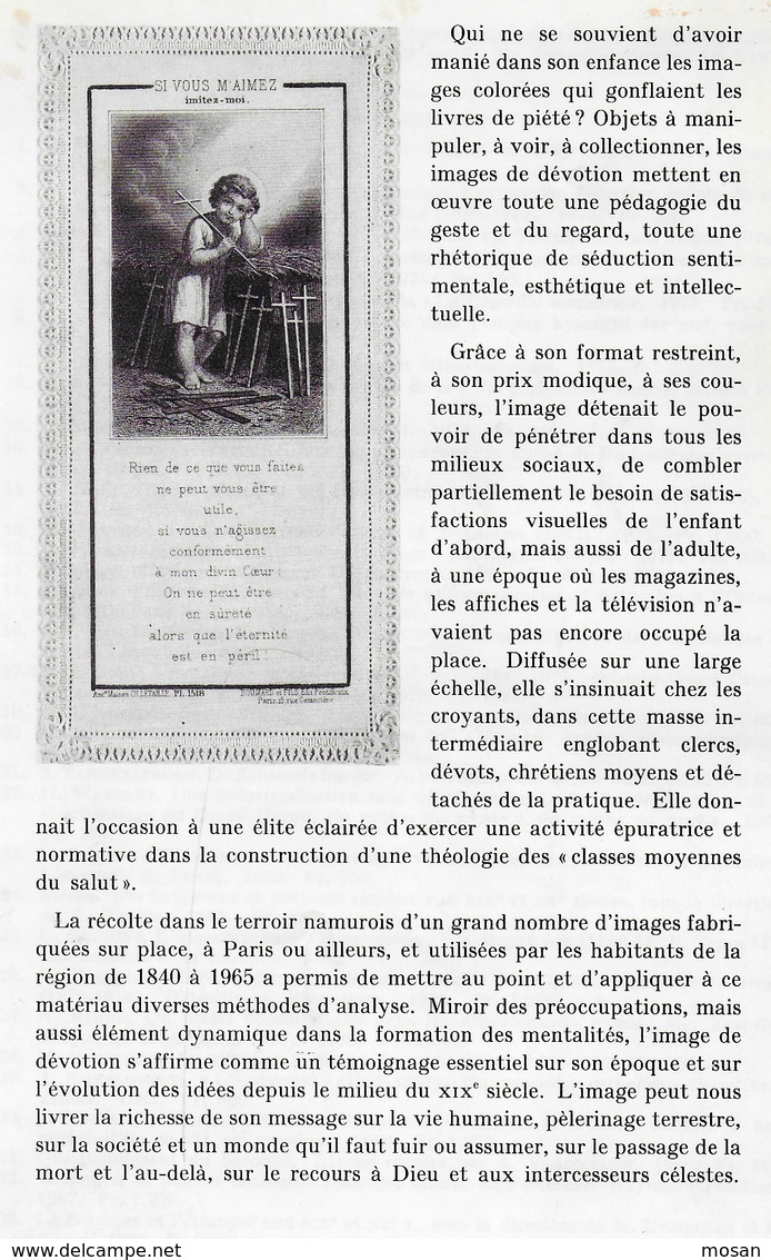 Jean Pirotte. Images Des Vivants Et Des Morts. Imagerie De Dévotion Dans Le Namurois. 1840-1965. Namur. - Esoterik