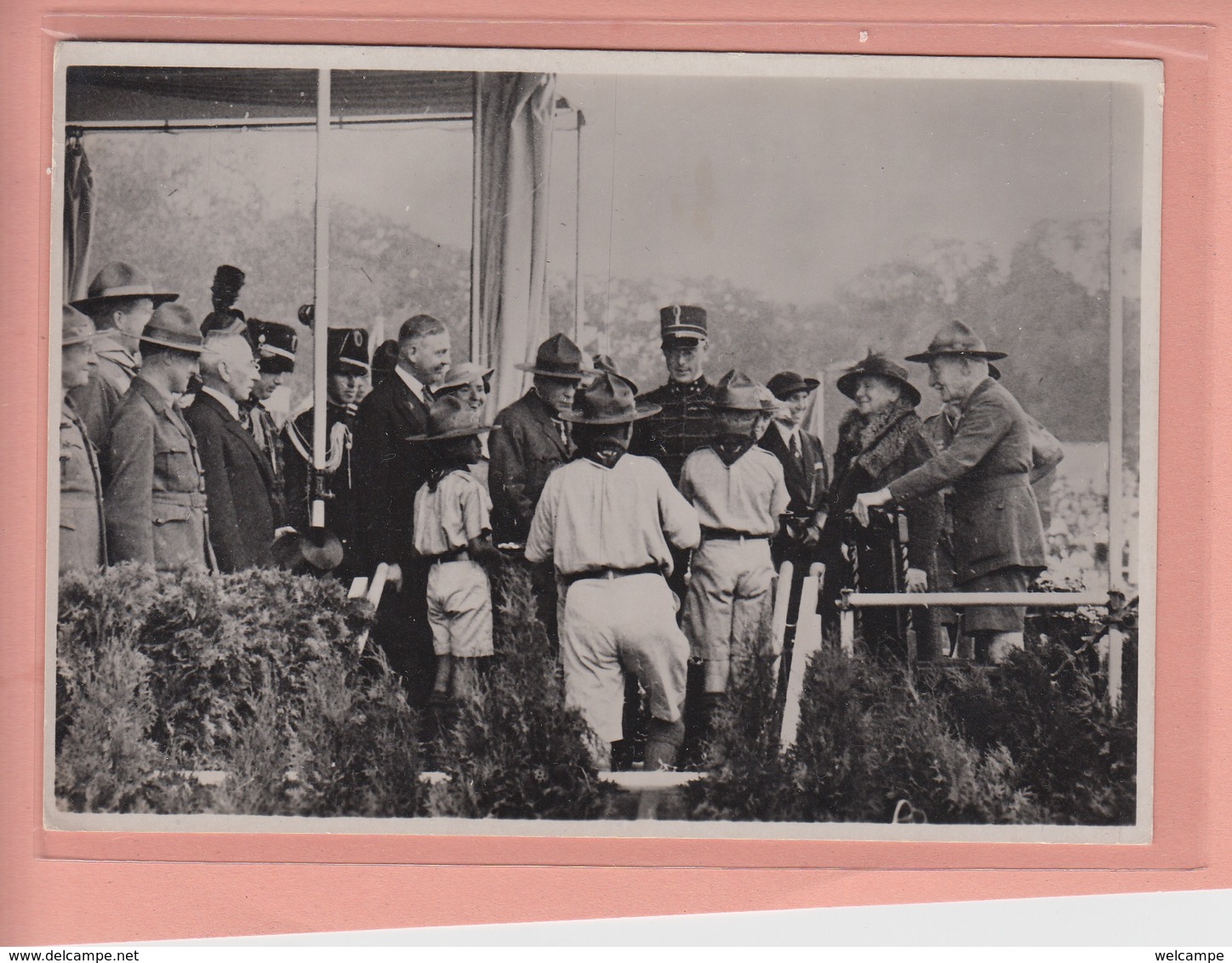 RARE OLD POSTCARD -    SCOUTING - 1937 - WORLD JAMBOREE - BADEN POWELL - PRINCE BERNHARD - Scoutisme