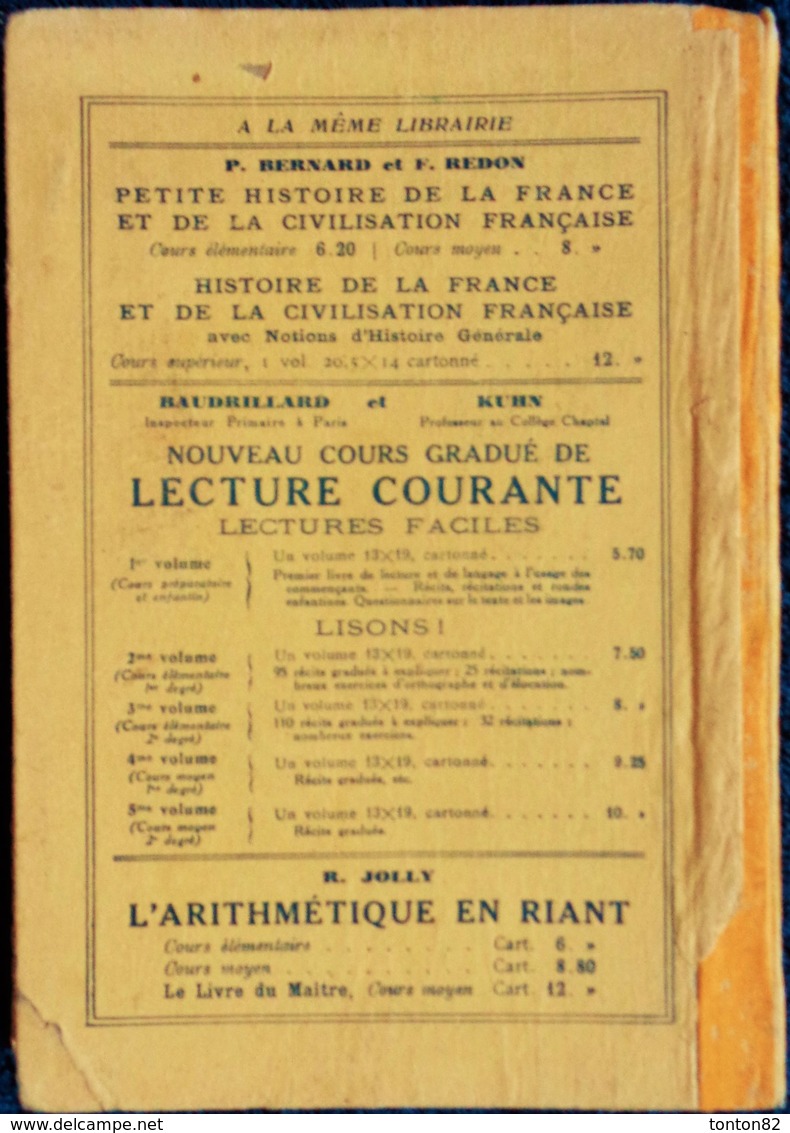 A. Souché - La Lecture Nouvelle Expressive Au Cours Moyen 1er Degré - Librairie Fernand Nathan - ( 1936 ) . - 6-12 Ans