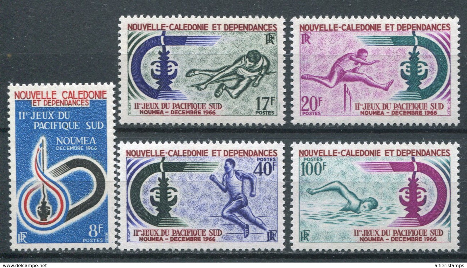 1966-NUOVA CALEDONIA-JEUX SPORTIFS   - M.N.H.- LUXE !! - Neufs