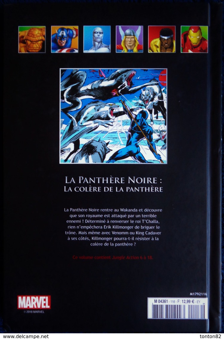 La Panthère NOIRE - La Colère De La Panthère -  Marvel Comics - Nova
