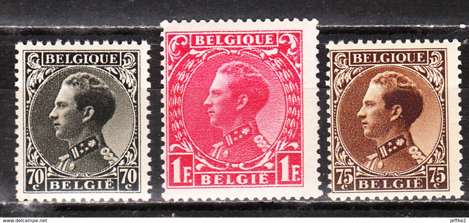 401/03**  Leopold III Type Invalides - Série Complète - MNH** - COB 13 - Vendu à 12.50% Du COB!!!! - Unused Stamps