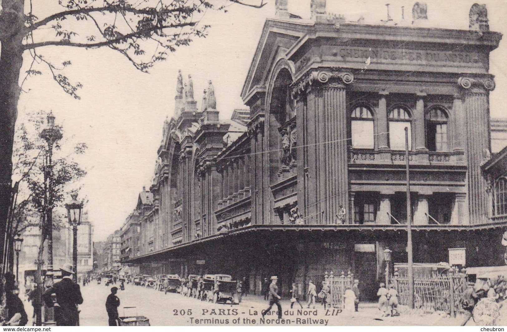 75. PARIS. CPA . LA GARE DU NORD ANNÉE 1938 - Métro Parisien, Gares