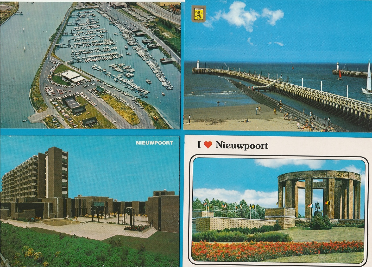 BELGIË Nieuwpoort, Lot Van 51 Postkaarten. - 5 - 99 Cartes