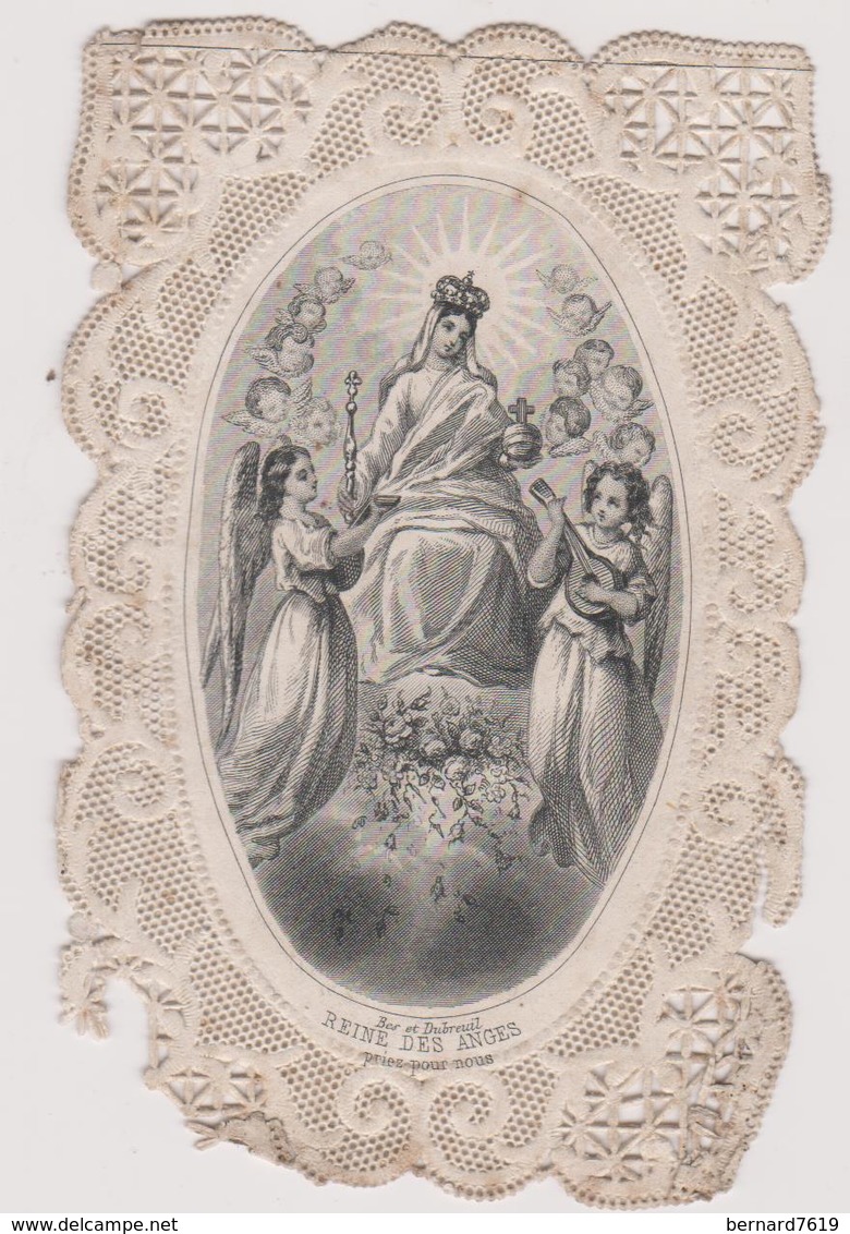 Images Religieuse Canivet  Reine Des Anges  Bes Et Dubreuil  Editeur Paris - Images Religieuses