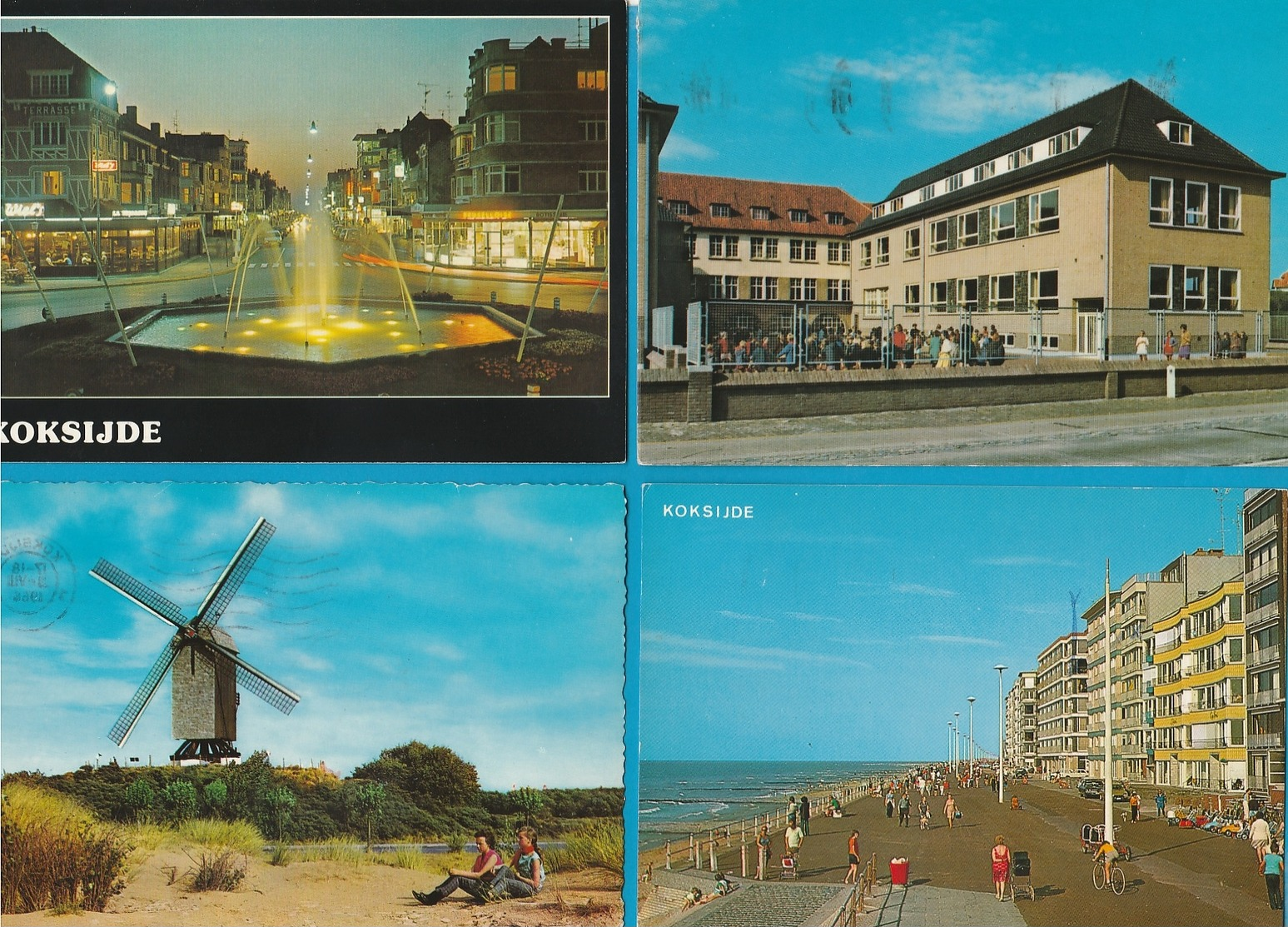 BELGIË Koksijde, Sint Idesbald, Lot Van 46 Postkaarten. - 5 - 99 Cartes