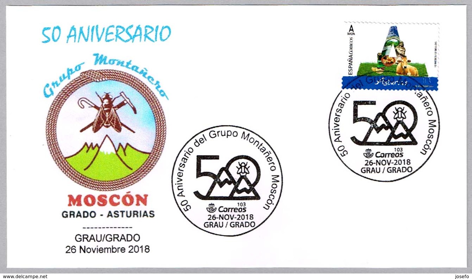 50 Años GRUPO MONTAÑERO MOSCON. Grau-Grado, Asturias, 2018 - Escalada