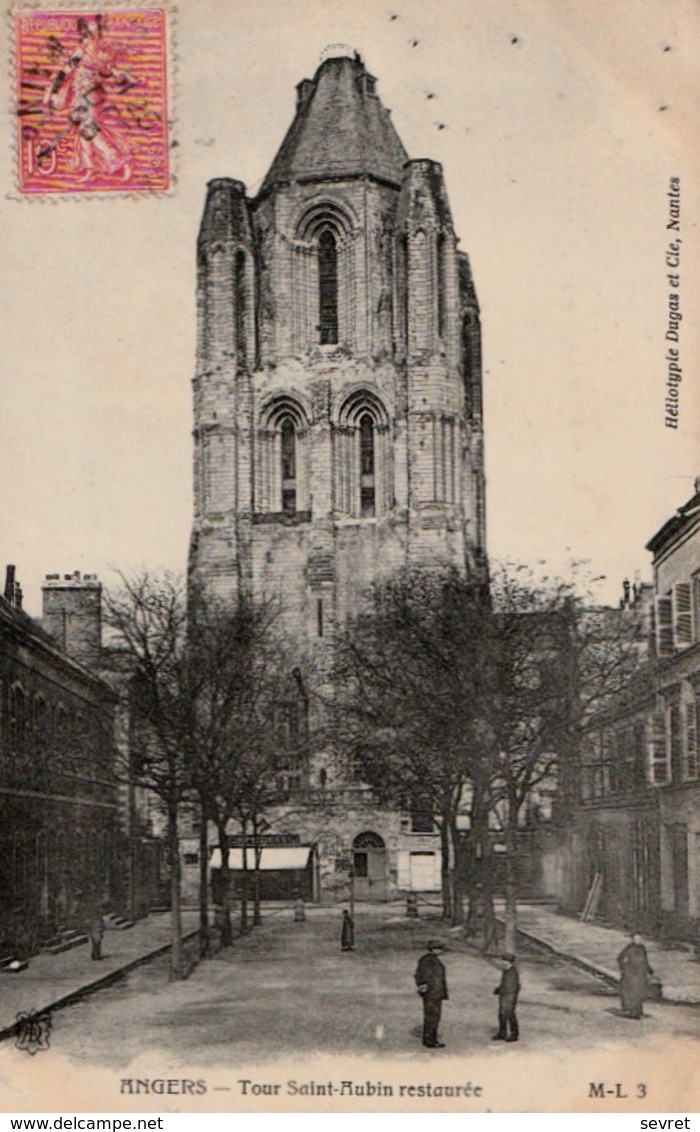 ANGERS - La Tour Saint Aubin Restaurée. - Angers