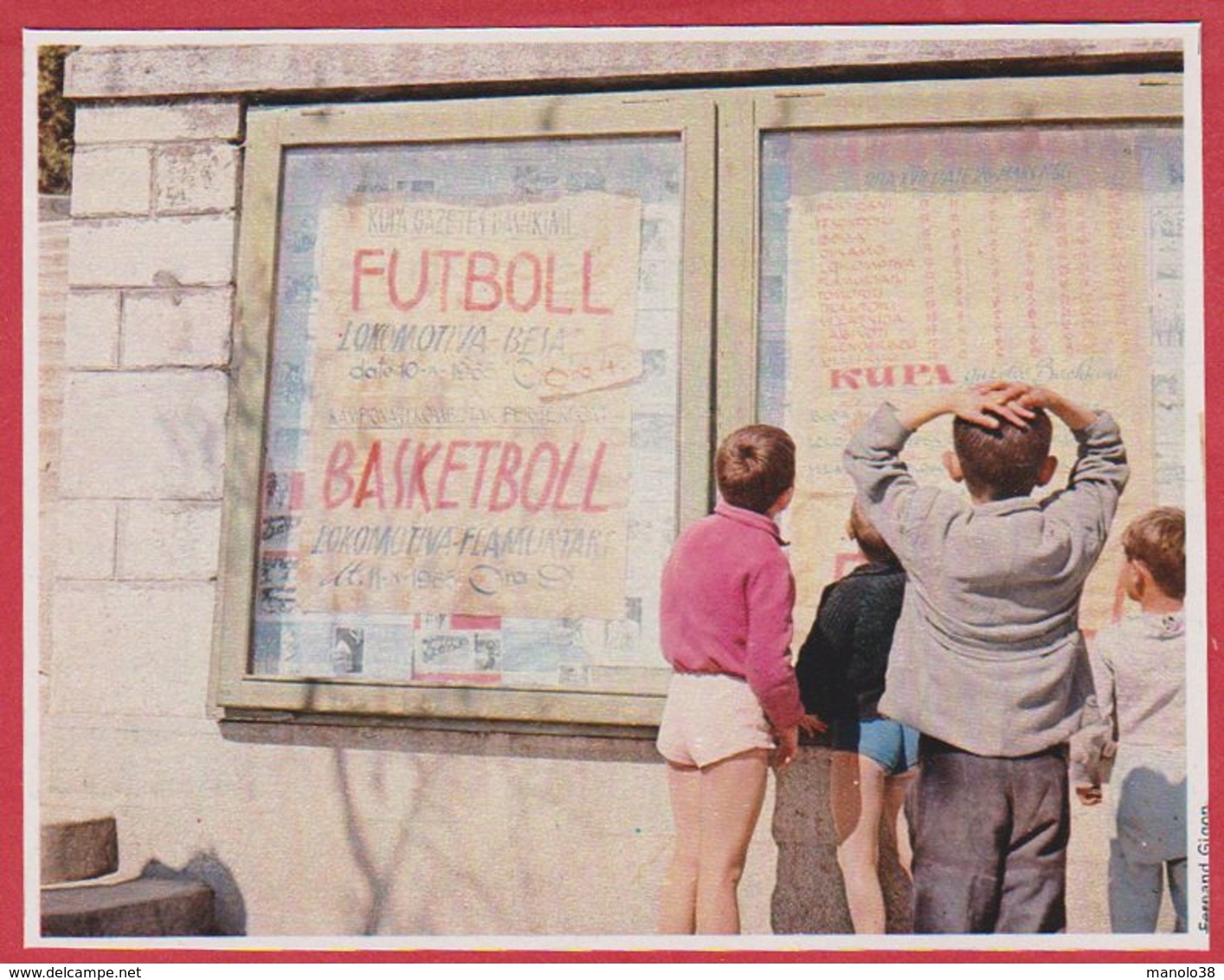 Affichage Sportif. Albanie. Encyclopédie De 1970. - Autres & Non Classés