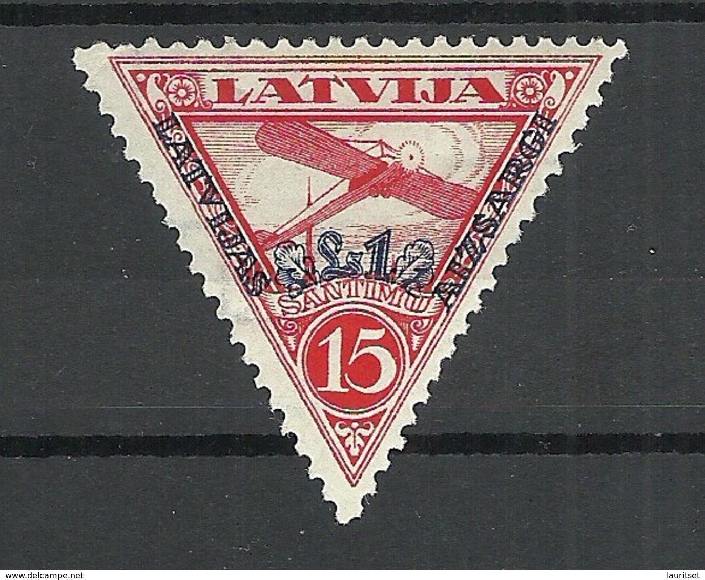 Lettland Latvia 1931 Michel 191 A * - Lettonie