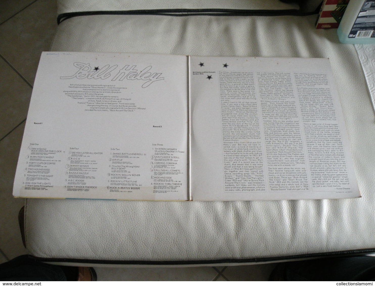 Bill Haley -1973 (Titres sur photos) - Vinyle 33 T LP double album