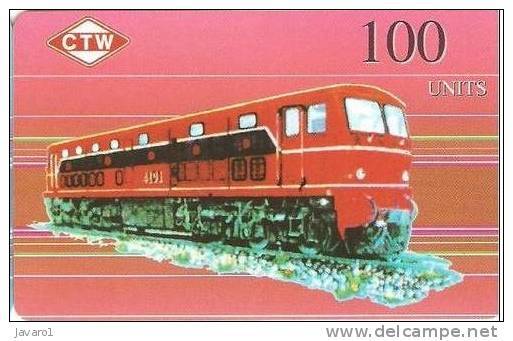 NORTH KOREA : 100u Train Mint - Corée Du Nord