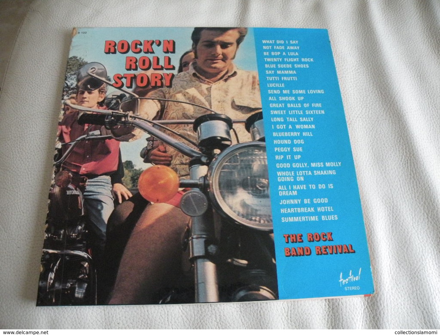 Rock'n Roll Story - The Rock Band Revival, Festival (Titres Sur Photos) - Vinyle 33 T LP Double Album - Rock